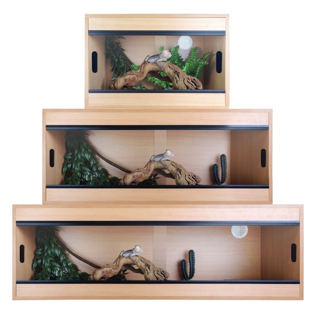 What is the right size for a bearded dragon vivarium?