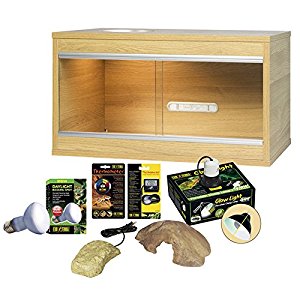 Vivexotic Viva Leopard Gecko Starter Kit Oak - Assembled